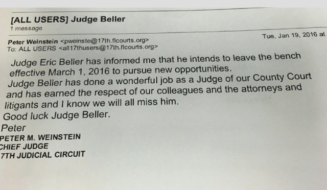 Broward Judge Beller