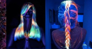 Glow-In-The-Dark hair