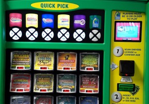 Florida Lottery machine