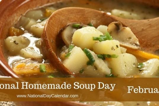 National Homemade Soup Day