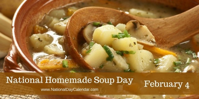 National Homemade Soup Day