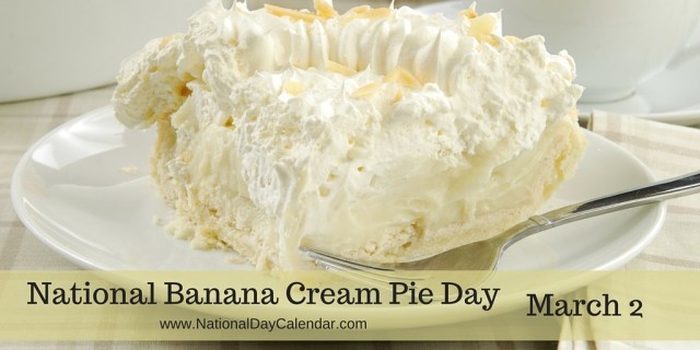National Banana Cream Pie