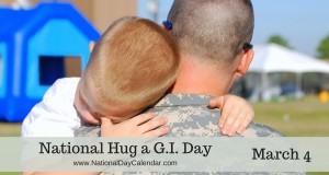 National Hug A G.I. Day