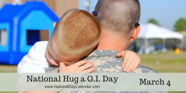 National Hug A G.I. Day