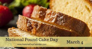 National pound cake day