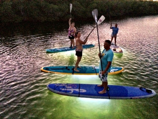 stand-up paddleboarding