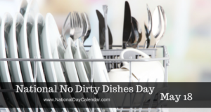 No Dirty Dishes Day
