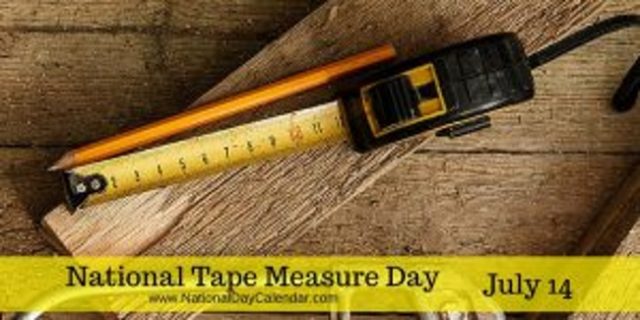 tape measure day