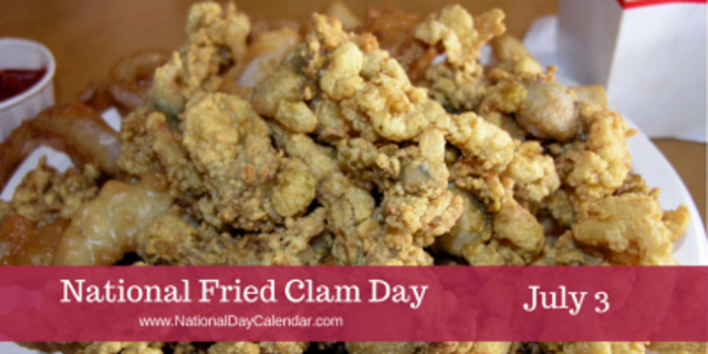 National Fried Clam Day
