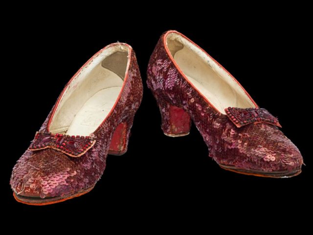 Dorothy’s ruby slippers