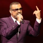 British singer George Michael performs on stage during his “Symphonica” tour concert in Vienna