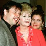 FILE PHOTO: Actress Debbie Reynolds and son, filmmaker Todd Fisher, and daughter, screenwriter Carrie Fisher