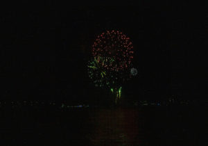 Fireworks, New Years' Eve, Fort Myers Beach, FL