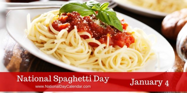 Spaghetti day