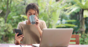 https://www.freepik.com/free-photo/freelance-asian-woman-working-home-business-female-working-laptop-using-mobile-phone-drinking-coffee-sitting-table-garden-morning_5820701.htm