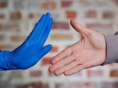 https://www.freepik.com/premium-photo/woman-with-hand-disposable-medical-glove-stopping-him-avoid-spread-coronavirus_8708633.htm#page=2&query=covid+handshake&position=47
