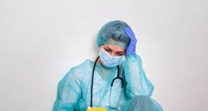 https://www.freepik.com/premium-photo/coronavirus-pandemic-tired-exhausted-doctor-nurse-after-long-shift-fighting-against-coronavirus-2019-ncov-hospital-clinic_8260837.htm