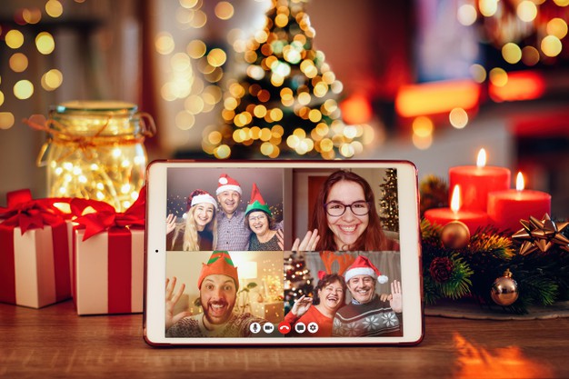 https://www.freepik.com/premium-photo/tablet-cozy-room-with-christmas-video-call-with-family-concept-families-quarantine-during-xmas-because-coronavirus_11122432.htm#page=1&query=zoom%20party&position=14