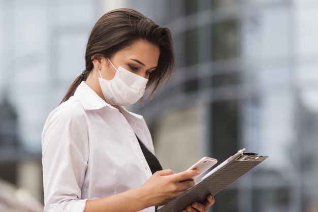 https://www.freepik.com/free-photo/woman-working-during-pandemic-outdoors-with-smartphone-notepad_10070672.htm#page=1&query=covid%20smartphone&position=29