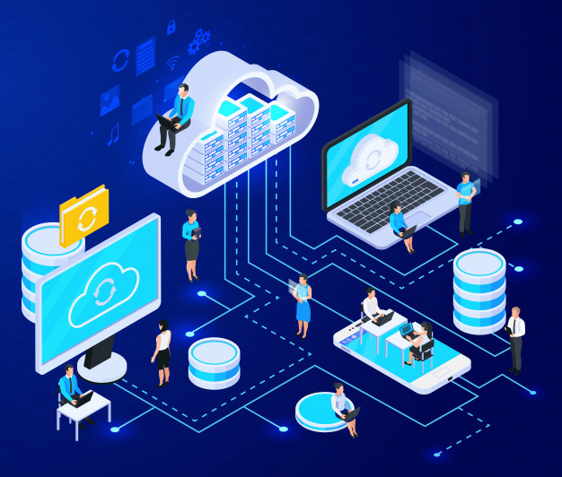 https://www.freepik.com/free-vector/cloud-services-isometric-composition-with-big-cloud-computing-infrastructure-elements-connected-with-dashed-lines-vector-illustration_7199787.htm?query=cloud%20based