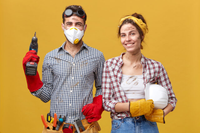 https://www.freepik.com/free-photo/young-male-carpenter-wearing-protective-eyewear-mask-holding-drilling-machine-being-equipped-with-different-tools-building-standing-near-his-wife-having-pleased-expression-while-working_9765056.htm#page=1&query=home%20repair&position=0&from_view=keyword