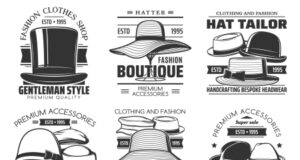 https://www.freepik.com/premium-vector/hatter-hat-tailor-cowboy-hat-icons-headwear_18236910.htm#page=1&query=millinery&position=0&from_view=search
