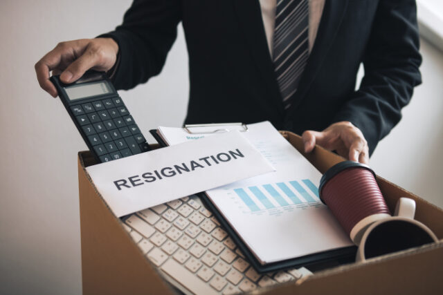 https://www.freepik.com/premium-photo/male-employees-are-keeping-their-own-items-desk-because-they-are-about-go-resign-with-manager_22296147.htm#query=resignation&position=2&from_view=search