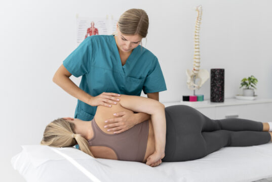 https://www.freepik.com/free-photo/physiotherapist-helping-patient-her-clinic_18843147.htm#query=Chiropractic&position=8&from_view=search
