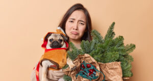 https://www.freepik.com/free-photo/horizontal-shot-upset-asian-woman-looks-sadly-camera-purses-lips-carries-pug-dog-winter-clothes-bouquet-made-spruce-branches-retro-garland-has-bad-mood-poses-against-beige-wall_23764995.htm#query=christmas%20dejected&position=0&from_view=search&track=sph