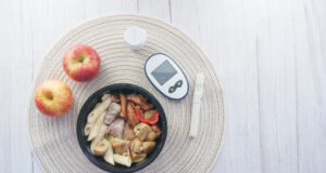 https://www.vecteezy.com/photo/7612099-diabetic-measurement-tools-and-healthy-food-on-table