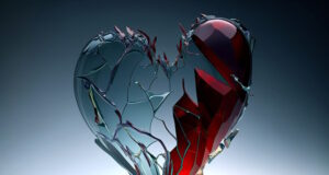 https://www.freepik.com/premium-photo/broken-glass-heart-with-crack-generative-ai_39322071.htm#query=divorce&position=17&from_view=search&track=sph